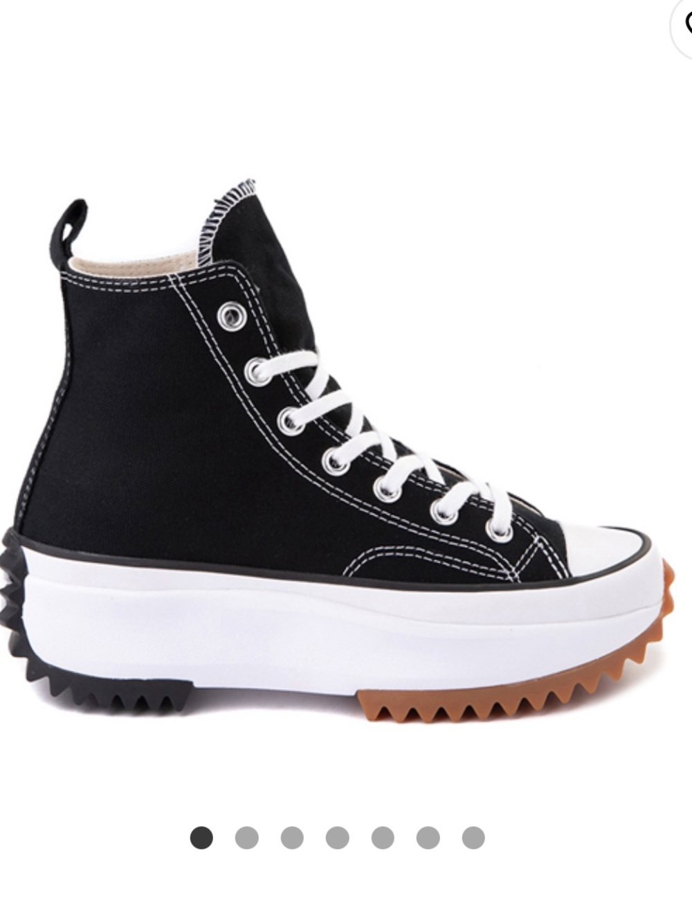 Converse Run Star Hike Platform High-Top Canvas Sneaker women sz 7 men sz 5.5